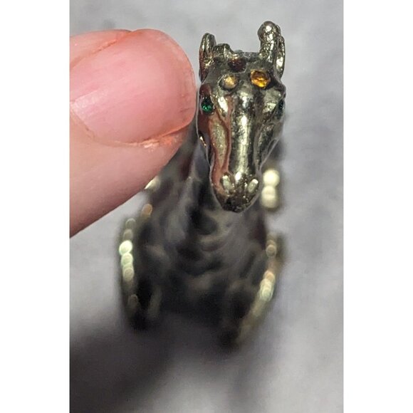 Silver/Gold Giraffe Figurine - Picture 14 of 16